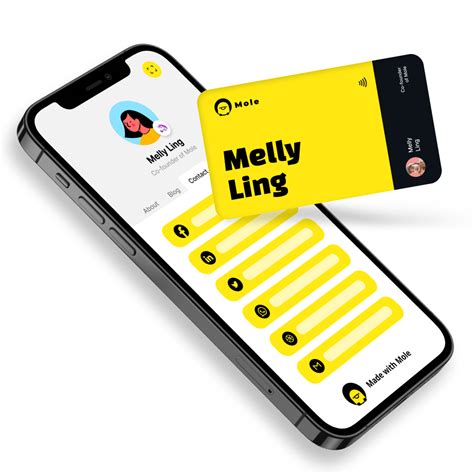 mole nfc business card|Mole .